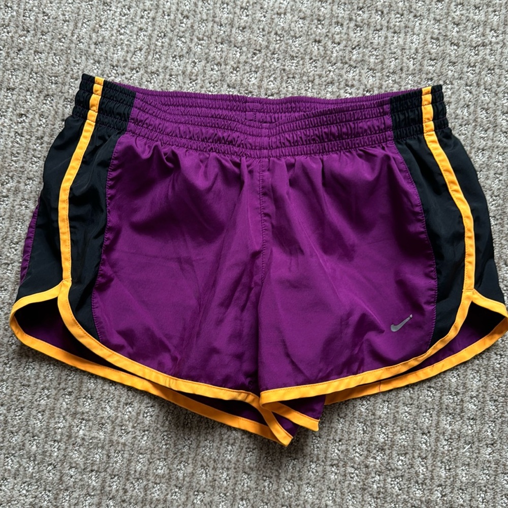 Purple Nike Dri fit athletic Shorts